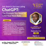 Find your next job using ChatGPT with Uzoma Isichei.