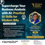 Practical AI Skills for Modern BAs with Treasure Sabs.